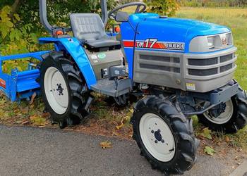 Mini Traktor ciągnik ogrodniczy Iseki z glebogryzarką jak yanmar, kubota