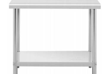 Stół roboczy. Stal nierdzewna.