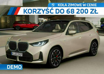 BMW X3 NOWE BMW X3 20 xDrive - DEMO - Koła zimowe w cenie! G45 (2024-)