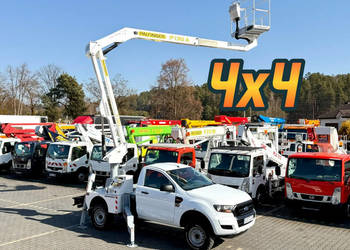 Ford Ranger Podnośnik Koszowy 4x4 13m Palfinger P130 A Smart Zwyżka UDT Wu…