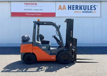 Spalinowy wózek widłowy LPG Toyota Tonero 02-8FGJF35 | NOWY 2026