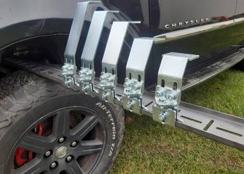 Uchwyt mocowanie bagaznika dachowego do rynienki off road