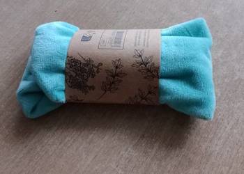 NOWA opaska kosmetyczna Yves Rocher, turkusowa z gumką, do demakijażu