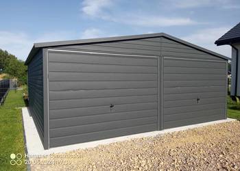 Garaż blaszany 6x5 WZMOCNIONY PROOFILAMI. PRODUCENT. Cała Polska