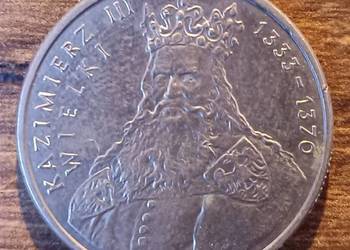 Moneta 100zł Kazimierz III Wielki 1987 rok