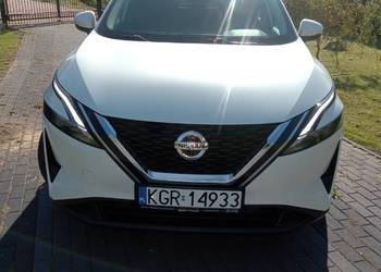 Nissan Qashqai 2022r bezwypadkowy biała perła super stan 87tys przebiegu