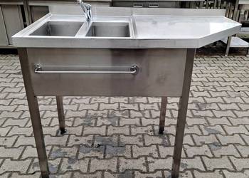 ZLEW GASTRO 2 KOMOROWY - 125/70/85 CM - M.612.N
