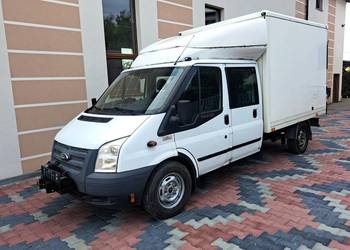 Ford Transit, doka, 4x4, wciągarka, krajowy
