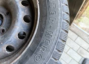 Opona zimowa 14” z felgą stalową