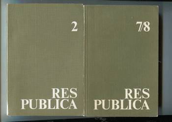 Res Publica 2/1979 , 7-8/1980