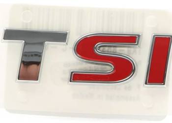 NOWY mały emblemat TSI przyklejany znaczek logo 15x48mm