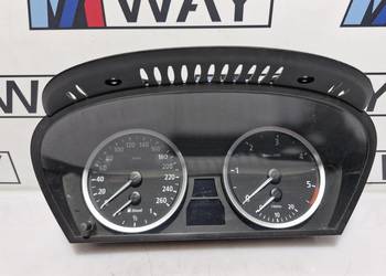 BMW E60 E61 LICZNIK ZEGARY EUROPA ORYGINAŁ 6958600