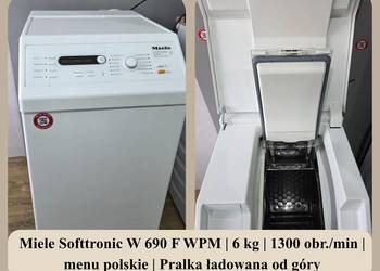 Pralka ładowana od góry Miele Softtronic W 690 F WPM | 6 kg | 1300 obr./min