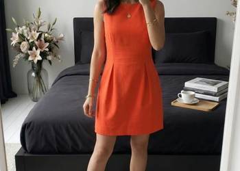 Koralowa sukienka Mohito – r. 42