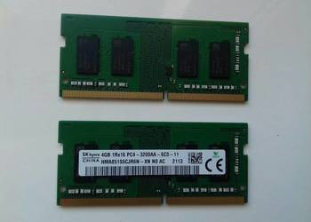 SK hynix DDR4 2x4GB =8GB, PC4 3200AA, RAM laptopowy, SODIMM, HMA851S6CJR6N-