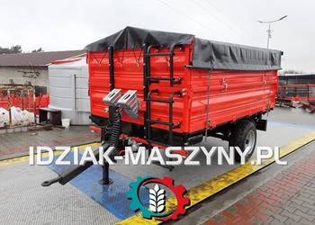 Przyczepa jednoosiowa Euro-Masz 3t wywrotka 3 tonowa