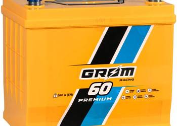 Akumulator 60Ah 540A GROM Racing Japan P+ Akumulator 60Ah 540A GROM Racing Japan P+