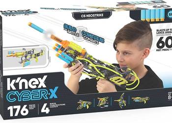 Zestaw Klocków K'nex CYBER-X C5 NEOSTRIKE Karabin KNEX 176el