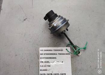 Sterownik Turbosprężarki VW 1.6 2.0 TDI  796566-0005