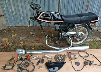Suzuki GT125 rama z dokumentami 1981