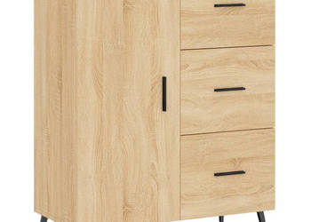 Szafka dąb sonoma 695x34x90 cm materiał drewnopochodny WM-827935