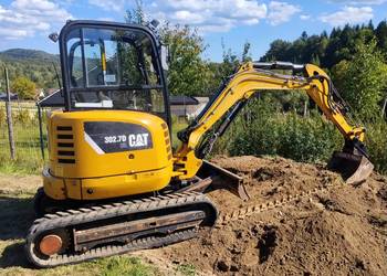 mini koparka caterpillar cat 302.7 jcb kubota bobcat hitachi