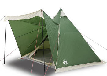 Namiot rodzinny tipi 6-osobowy zielony wodoszczelny WM-4009438
