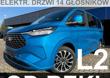 Ford Tourneo Custom PHEV 232KM Plug-in Kamera 360 Elektryczne Drzwi Hak Su…