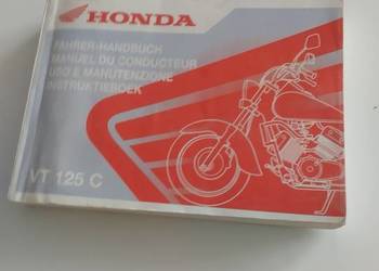 Instrukcja obsługi Hondy Shadow 125