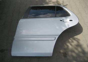 mercedes ml 163 lift 01-05r drzwi tył lewe kod lakieru 744 srebny srebne