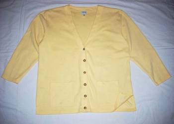 Pastelowy Sweter Blezer 46 48