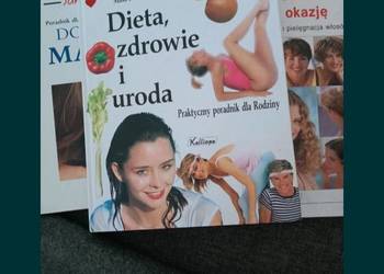 Zestaw książek fryzury,zdrowie, makijaż