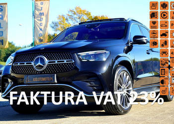 Mercedes GLE 350 de AMG skora kamery 360 nawi PANORAMA wentylacja hak elek…