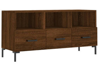 Szafka pod TV brązowy dąb 102x36x50 cm WM-829043