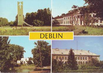 Kart. Pocz. Dęblin z koresp. 1976