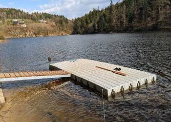 POMOST PŁYWAJĄCY, POMOST MODUŁOWY, PLATFORMA PŁYWAJĄCA 9m2
