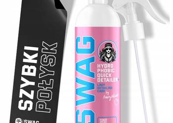 SWAG LADY LINE HYDROPHOBIC QUICK DETAILER+ 500ml ZWIĘKSZA GŁĘBIE SZKLISTOŚĆ