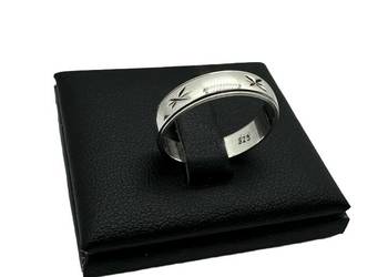 Srebrna Obrączka Próby 925 2,42g Rozmiar 14