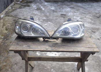 Reflektory Lampy Mercedes ML W163 Para Xenon Bixenon Komplet Oryginał Hella