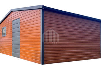 Schowek - domek ogrodowy 6x4,5m - drzwi - okno - rynny SO102