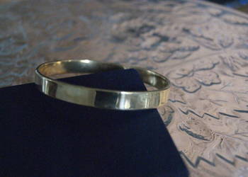 Bransoletka mosiądz rękodzieło artystyczne