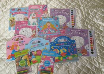 Książeczki dla dziewczynki - 11sztuk Nowe