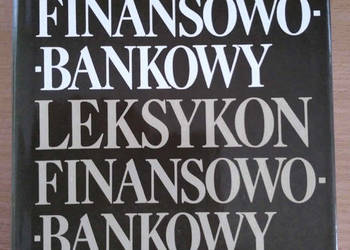 Leksykon finansowo-bankowy