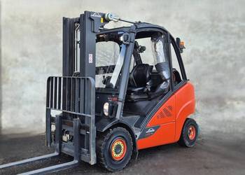 Wózek widłowy Linde H35 • TRIPLEX • wolny skok • przesuw • LEASING