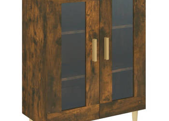 Szafka przydymiony dąb 695x34x90 cm materiał drewnopochodny WM-817333