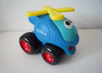 Tonka Auto Helikopter Ruchome śmigła Gumowe Autko