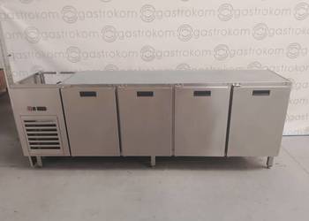 Stół chłodniczy 4 drzwiowy agregat z boku do zabudowy 235 cm