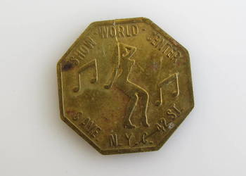 Żeton Token - Worlds Greatest Show Place ( USA )