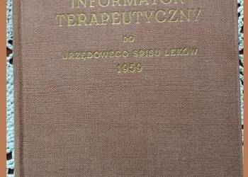 Informator terapeutyczny do urzędowego spisu leków 1959/ Cefarm / receptury