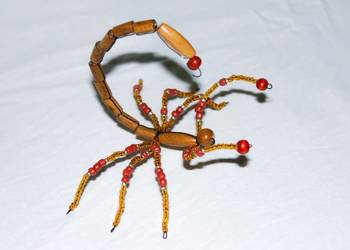 Ręcznie robiony skorpion